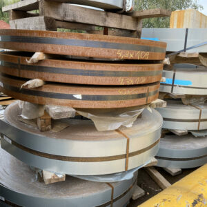 Blacha ocynkowana w kręgach